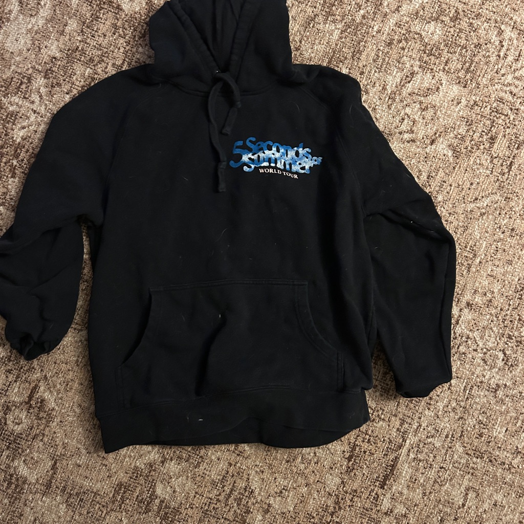 Black 5 Seconds Of Summer Hoodie